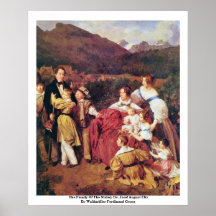 The Family Of The Notary Dr. Josef August Eltz Poster