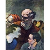 The Family On The Barricade,  By Daumier Honoré (B Photo Sculpture