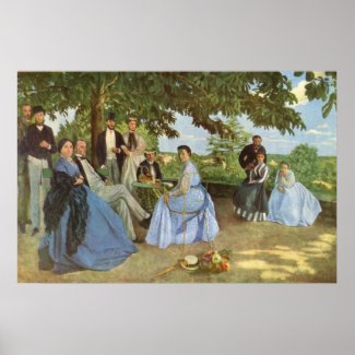The Family Reunion, Frederick Bazille print
