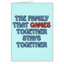 The Family That Games Together cards by thefrozenduck The Family That Games Together cards