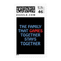 The Family That Games Together postage by thefrozenduck The Family That Games Together postage