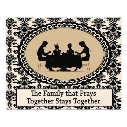 The Family That Prays Together Photo Zazzle