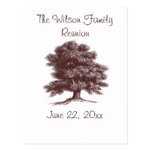 The Family Tree Postcard
