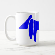 The Famous Blue Dog Dachshund mugs
