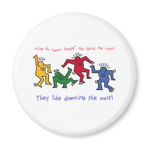 The Famous Heart People Dancing of Joy magnets by HeartPeople The Famous Heart People Dancing of Joy magnets