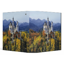 The fanciful Neuschwanstein is one of three Vinyl Binder