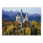 The fanciful Neuschwanstein is one of three Greeting Cards The fanciful Neuschwanstein is one of three Greeting Cards