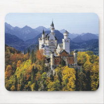 The fanciful Neuschwanstein is one of three Mouse Pad