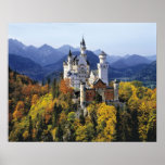 The fanciful Neuschwanstein is one of three Print