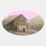 The Farm Oval Stickers