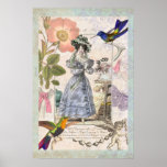 The Fashions of Paris Vintage Girly Wall Decor Posters