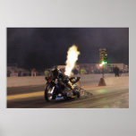 "THE FASTEST DRAG BIKE ON THE PLANET" 250.97 MPH POSTER