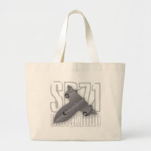 The fastest supersonic spy plane: SR-71 Blackbird Canvas Bags