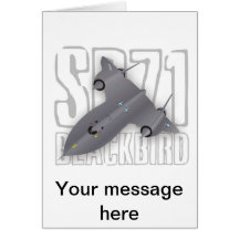 The fastest supersonic spy plane: SR-71 Blackbird Cards