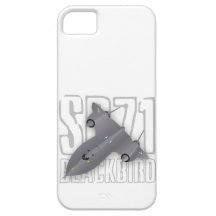 The fastest supersonic spy plane: SR-71 Blackbird iPhone 5 Cover