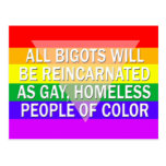 The Fate of Bigots postcard