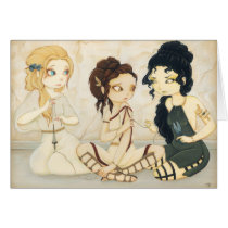 The Fates- Greek mythology card cards