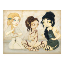 The Fates- Greek mythology Post Card postcards