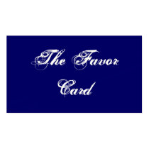 The Favor Card business cards