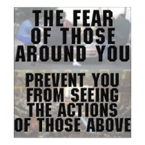 The Fear of Those Around You posters