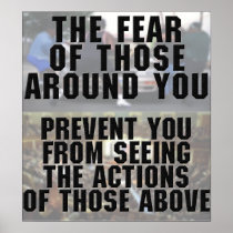The Fear of Those Around You Print