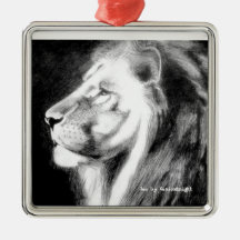 The fearless and Majestic Leo by Geniusknight Ornaments