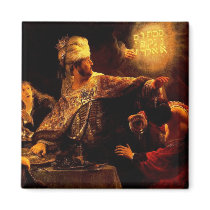 The Feast of King Belshazzar of Babylon Magnet