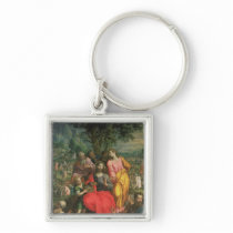 The Feeding of the Five Thousand, c.1590 Keychain