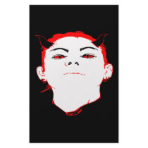 The Female Devil stationery by GrungeFactory The Female Devil stationery