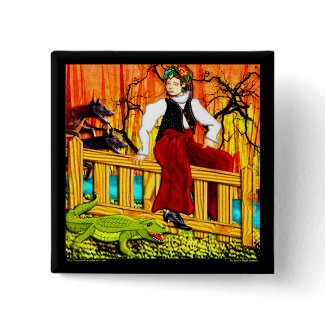 The Fence Sitter (pin) button