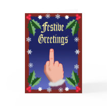 The Festive Finger cards