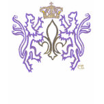 The Feur-de-lis Royal t-shirts