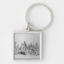 The Field Preacher, 1837 Key Chain