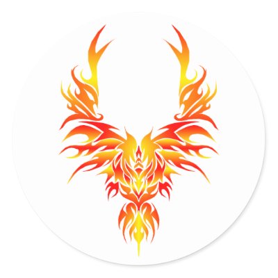 The Fiery Phoenix from Pen'N'inK ProductionS Design created and owned by