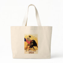 The Fiesta De Toros In Spain Canvas Bag
