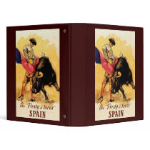 The Fiesta De Toros In Spain Binders