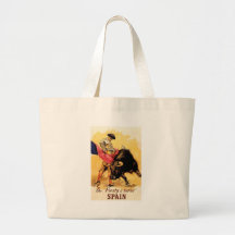 The Fiesta De Toros In Spain Canvas Bag