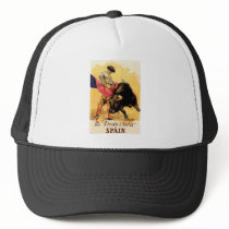 The Fiesta De Toros In Spain Mesh Hats