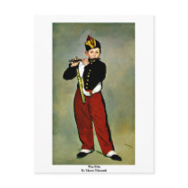 The Fifer By Manet Edouard Post Cards
