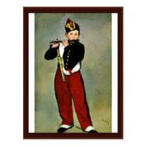 The Fifer By Manet Edouard postcards
