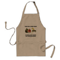 The Fig & The Wasp 80 Million Years Of Coevolution Adult Apron