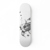 The Fighting Fish Skate Deck