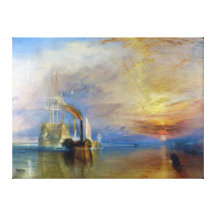 The Fighting Temeraire by J. M. W. Turner Gallery Wrapped Canvas