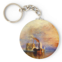 The Fighting Temeraire, J. M. W. Turner Keychain