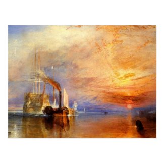 The Fighting Temeraire Post Cards