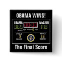 The Final Score buttons
