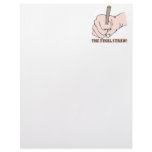 The Final Straw Personalized Letterhead