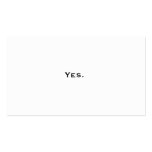 The Final Word Business Card Template