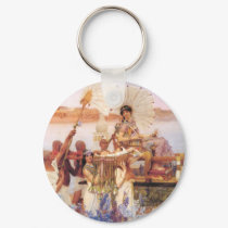 The Finding of Moses, Sir Lawrence Alma-Tadema keychains