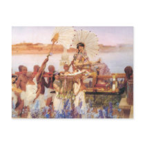 The Finding of Moses, Sir Lawrence Alma-Tadema Post Card